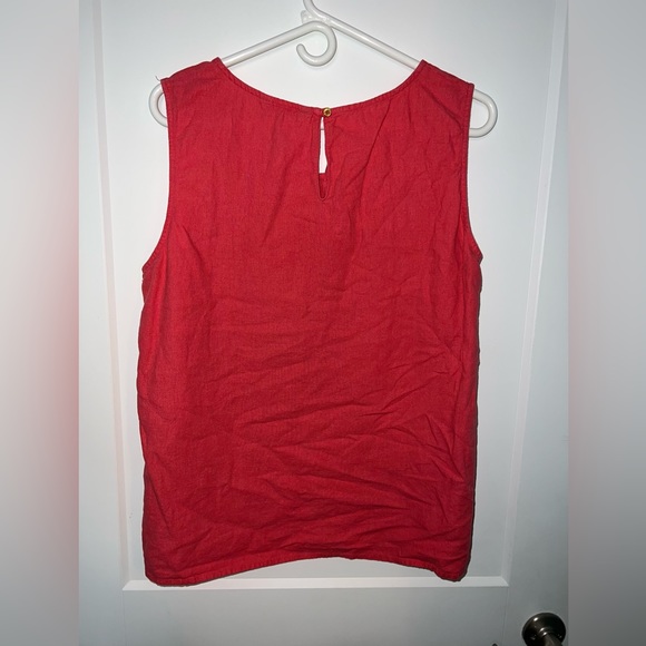 Ellen Tracy Fuchsia Top - Picture 2 of 6